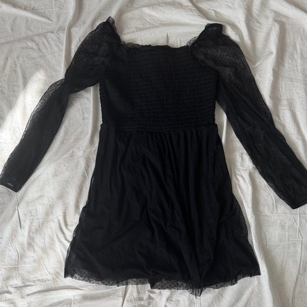 Classic Black Textured Top